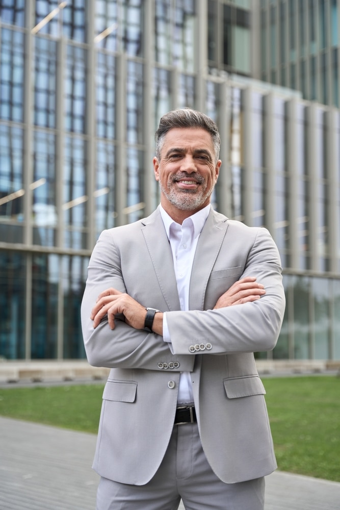Smiling,Confident,Middle,Aged,Professional,Entrepreneur,Business,Man,Ceo,Executive