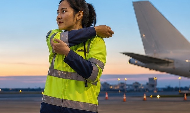 Women in Airports clip
